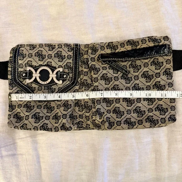 GUESS Black and Brown Women Belt bag vintage - Picture 2 of 10